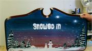 Snowed in - Custom sizes available